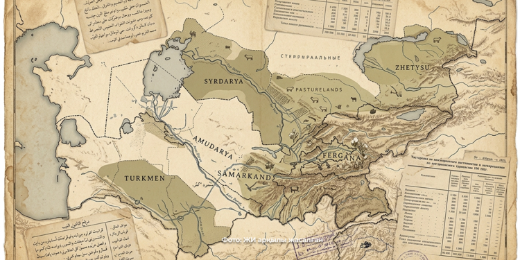 Түркістан жерінің бөлінуі