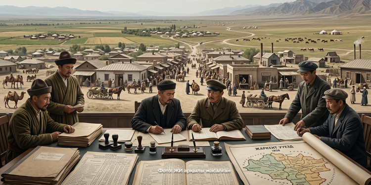 Жаркент уезі (1926 жылғы мәлімет бойынша)