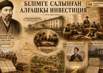 Білімге салынған алғашқы инвестиция