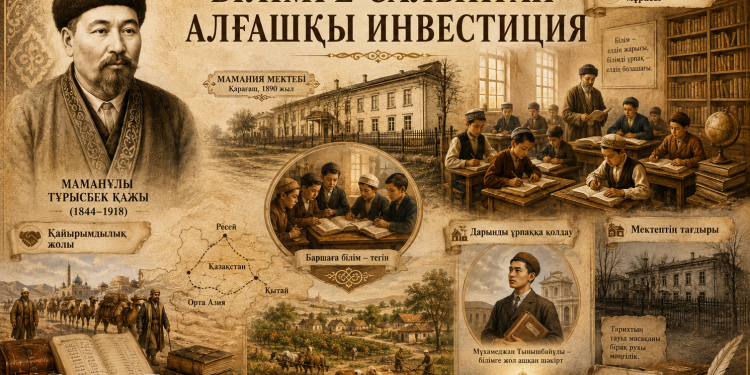Білімге салынған алғашқы инвестиция